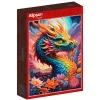 Alipson Puzzle - Legpuzzel - Kleurrijke Draak - 1000 stukjes