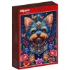 Alipson Puzzle - Legpuzzel - Hond In Bloemenland - 1000 stukjes