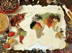 Anatolian - Legpuzzel - Herbal World Map - 1000 - stukjes