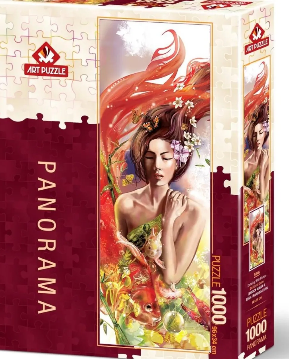 Art Puzzle - Legpuzzel - Dancing With Fishes - 1000 stukjes