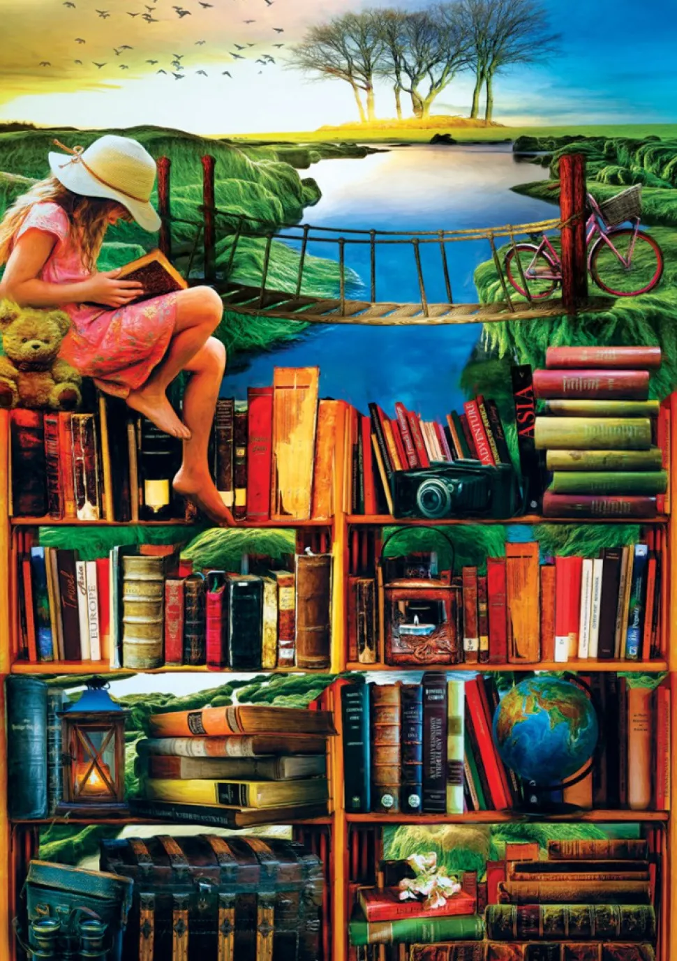 Art Puzzle - Legpuzzel - Globetrotter - 1000 stukjes