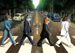 Art Puzzle - Legpuzzel - Tabby Road - 1000 stukjes