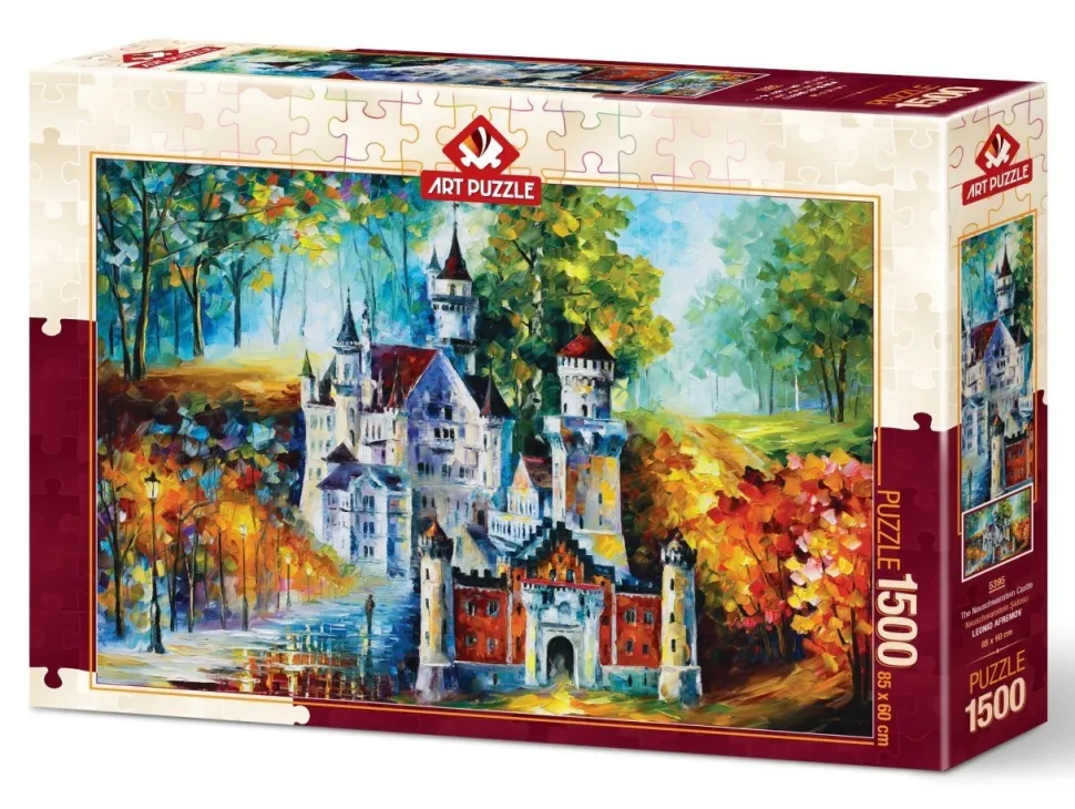 Art Puzzle - Legpuzzel - The Neuschwanstein Castle 1500 - 1500 stukjes