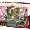 Art Puzzle - Legpuzzel - The Chateau In My Window - 1500 stukjes