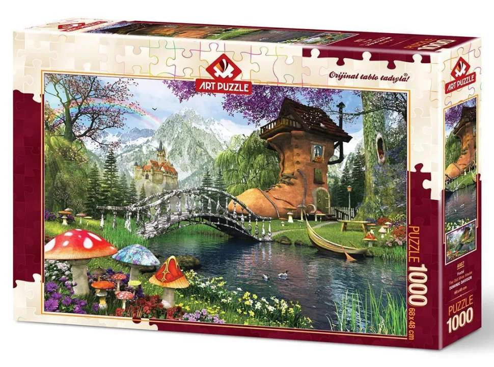 Art Puzzle - Legpuzzel - The Old Shoe House - 1000 stukjes