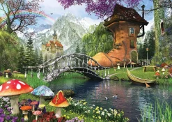 Art Puzzle - Legpuzzel - The Old Shoe House - 1000 stukjes