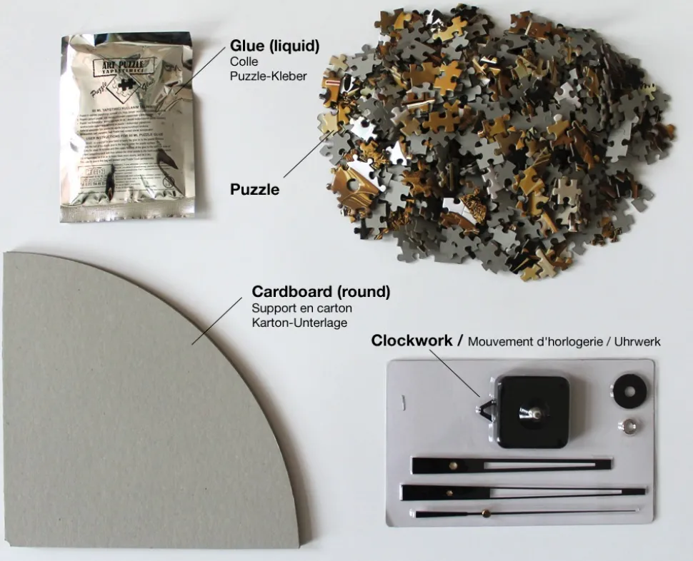 Art Puzzle - Puzzel-Klok - Astrologie - 570 stukjes