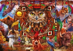 Bluebird - Legpuzzel - Animal Totem - 4000 stukjes