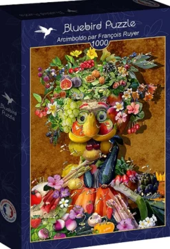 Bluebird - Legpuzzel - Arcimboldo door Francois Ruyer - 1000 stukjes