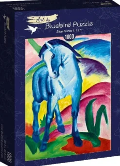 Bluebird - Legpuzzel - Blauw Paard I - 1000 stukjes