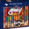 Bluebird - Legpuzzel - Cat Bookshelf - 1000 stukjes