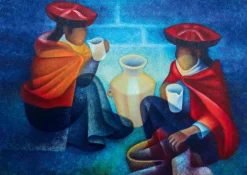 Bluebird - Legpuzzel - De Kooplieden, Pérou, 1975 - 1000 stukjes