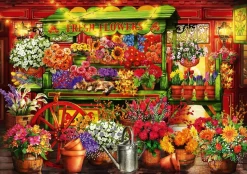 Bluebird - Legpuzzel - Flower Market Stall - 1000 stukjes