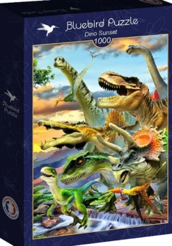 Bluebird - Legpuzzel - Het einde van de Dinosauriers - 1000 stukjes
