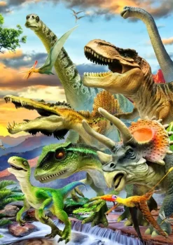 Bluebird - Legpuzzel - Het einde van de Dinosauriers - 1000 stukjes