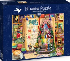 Bluebird - Legpuzzel - Life is an Open Book Paris - 4000 stukjes