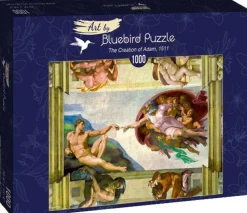 Bluebird - Legpuzzel - Michelangelo - The Creation of Adam, 1511 - 1000 stukjes