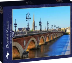 Bluebird - Legpuzzel - Pont de Pierre, Bordeaux, Frankrijk - 1000 stukjes