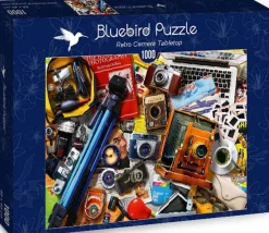 Bluebird - Legpuzzel - Retro Camera Tabletop - 1000 stukjes