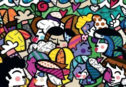 Bluebird - Legpuzzel - Romero Britto - Looking into the Future - 1500 stukjes