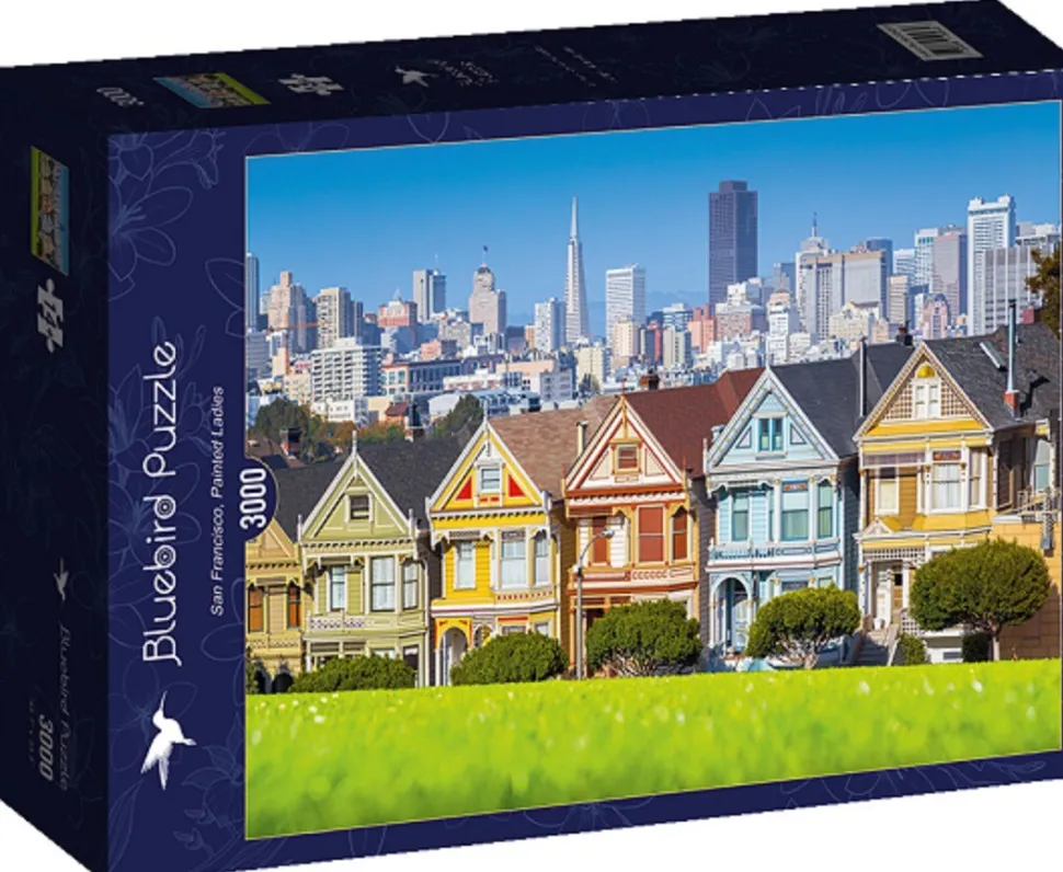Bluebird - Legpuzzel - San Francisco, Geverfde Dames - 3000 stukjes