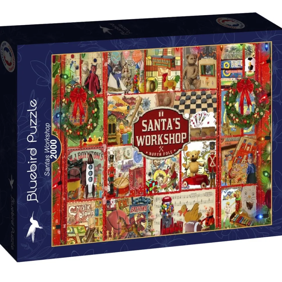 Bluebird - Legpuzzel - Santas Workshop - 2000 stukjes