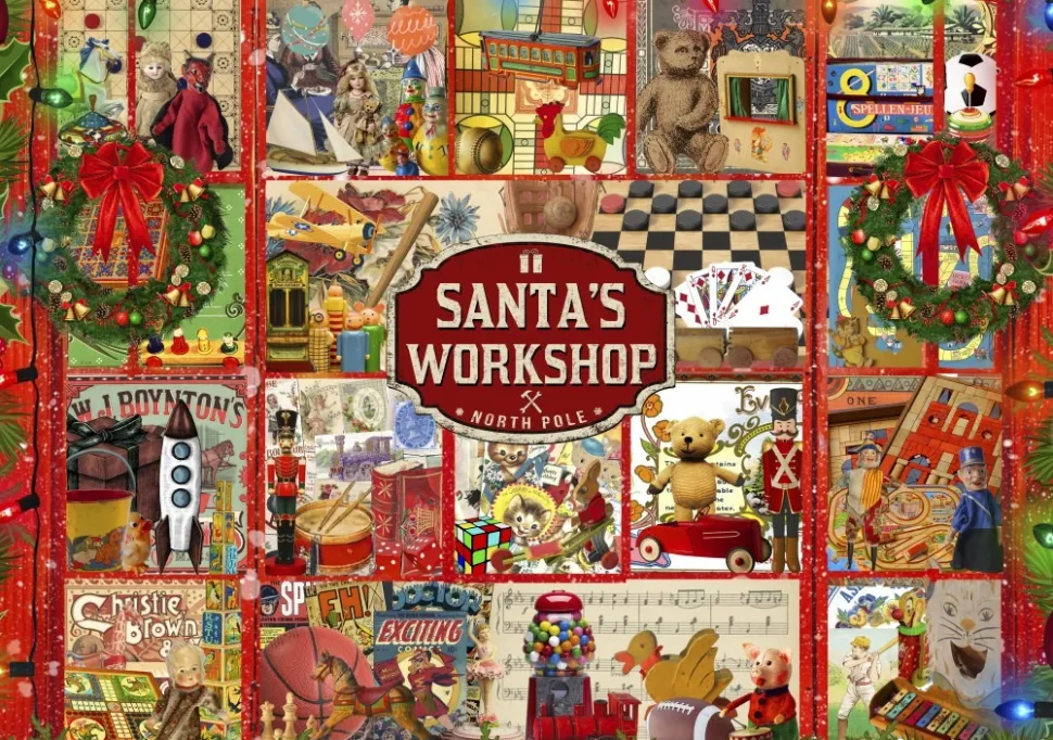 Bluebird - Legpuzzel - Santas Workshop - 2000 stukjes