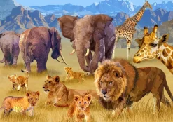 Bluebird - Legpuzzel - Savannah Animals - 1500 stukjes