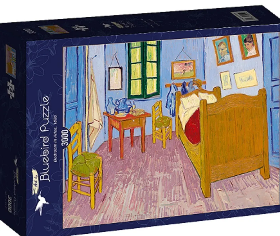Bluebird - Legpuzzel - Slaapkamer in Arles, 1888 - 3000 stukjes