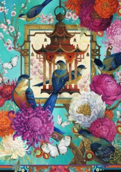 Bluebird - Legpuzzel - The Asiatic Garden - 2000 stukjes