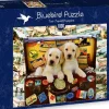 Bluebird - Legpuzzel - Two Travel Puppies - 1000 stukjes