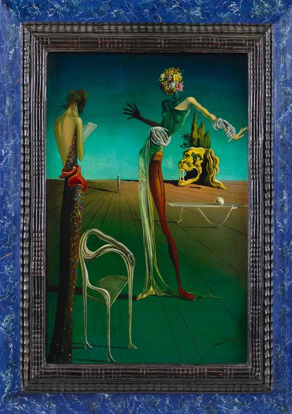 Bluebird - Legpuzzel - Vrouw met Rozenhoofd, 1935 - 1000 stukjes