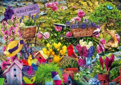 Bluebird - Legpuzzel - Welcome to Our Garden - 1000 stukjes