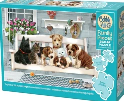 Cobble Hill - Familielegpuzzel - Porch Pals - 350 stukjes 3 maten