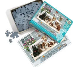 Cobble Hill - Familielegpuzzel - Porch Pals - 350 stukjes 3 maten