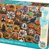 Cobble Hill - Familielegpuzzel - Halloween Cookies - 350 stukjes 3 maten