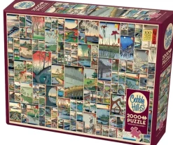 Cobble Hill - Legpuzzel - 100 Famous Views of Edo - 2000 stukjes