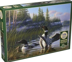 Cobble Hill - Legpuzzel - Common Loons - 1000 stukjes