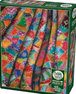 Cobble Hill - Legpuzzel - Crazy Quilt - 1000 stukjes
