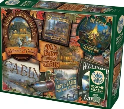 Cobble Hill - Legpuzzel - Cabin Signs - 1000 stukjes