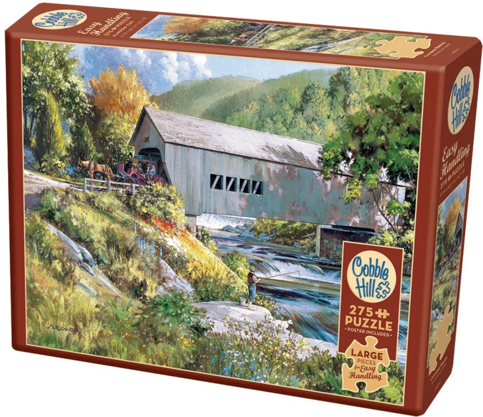 Cobble Hill - Legpuzzel - Covered Bridge - XL 275 stukjes