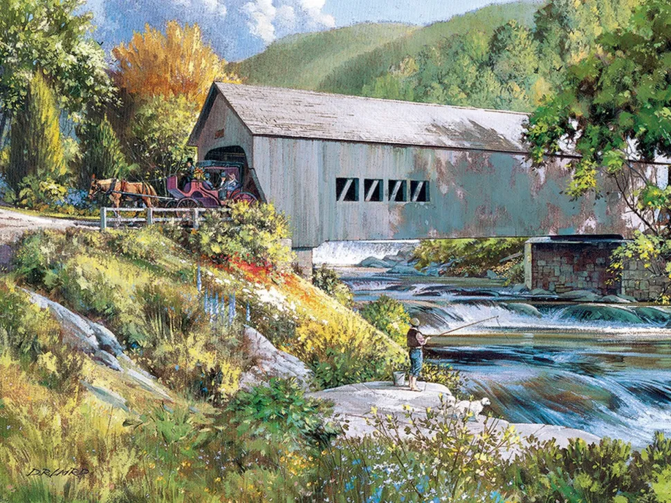 Cobble Hill - Legpuzzel - Covered Bridge - XL 275 stukjes