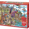 Cobble Hill - Legpuzzel - Doodle Town - Viking Village - 1000 stukjes
