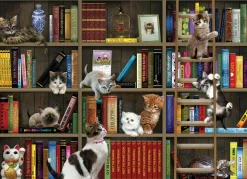 Cobble Hill - Legpuzzel - Kitty Librarians - 1000 stukjes
