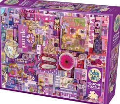 Cobble Hill - Legpuzzel - Purple - 1000 stukjes