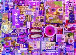 Cobble Hill - Legpuzzel - Purple - 1000 stukjes