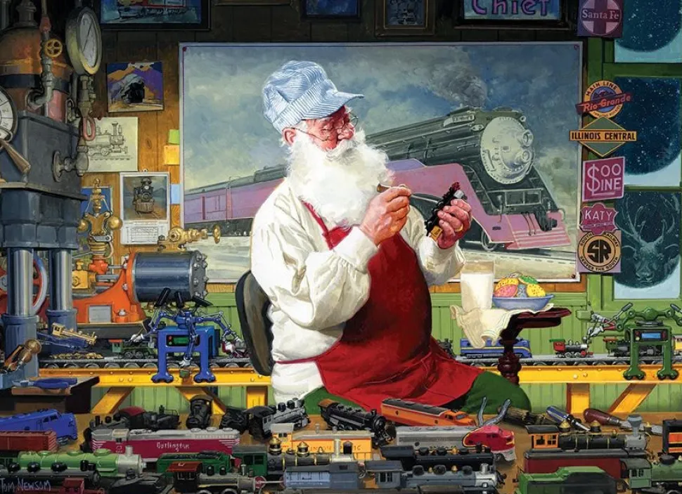 Cobble Hill - Legpuzzel - Santa's Hobby - 1000 stukjes