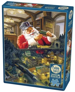 Cobble Hill - Legpuzzel - Santa's Railway - 500 stukjes