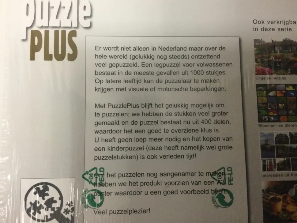 Diverse - Legpuzzel - High Tea (400XL) - 400 stukjes