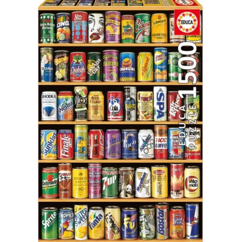 Educa - Legpuzzel - Blikjes - 1500 stukjes